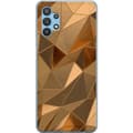 Miniatyrbillede 1 af 2: Mobilcover til Samsung Galaxy A32 5G med 3D Guld motiv