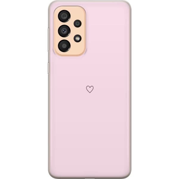 Mobildeksel til Samsung Galaxy A33 5G med Hjerte motiv