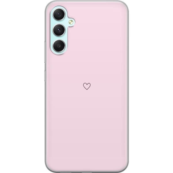 Mobilcover til Samsung Galaxy A34 med Hjerte motiv