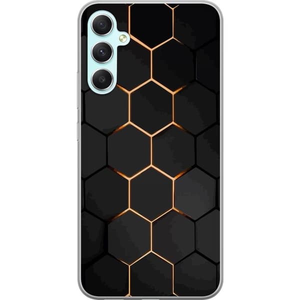 Mobilcover til Samsung Galaxy A34 med Luksuriøst Mønster motiv