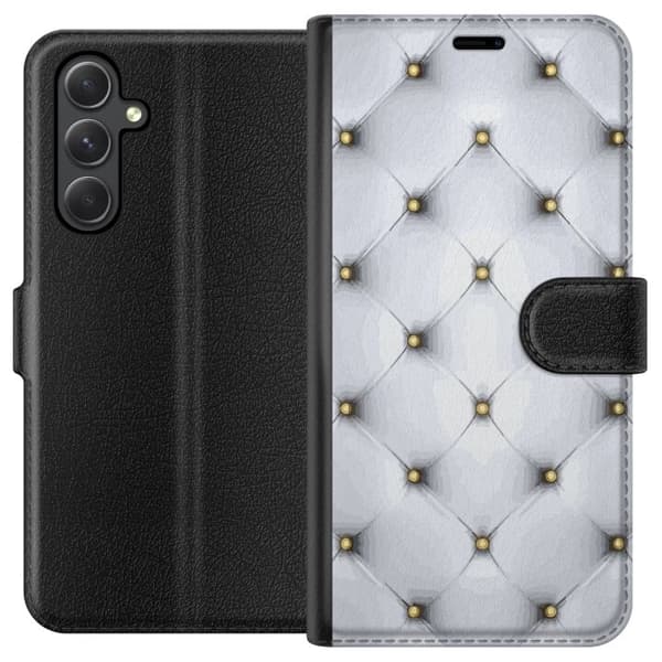Tegnebogsetui til Samsung Galaxy A35 med Luksuriøst motiv