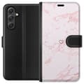 Miniatyrbillede 2 af 4: Tegnebogsetui til Samsung Galaxy A35 med Rosa Hjerte motiv