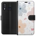 Miniatyrbild 1 av 3: Plånboksfodral till Samsung Galaxy A40 med Blommor motiv