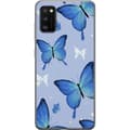 Miniatyrbillede 1 af 2: Mobilcover til Samsung Galaxy A41 med Blå sommerfugle motiv