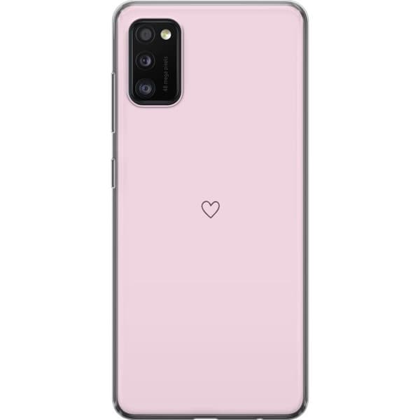Mobilskal till Samsung Galaxy A41 med Hjärta motiv