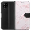 Pikkukuva 1 / 4: Lompakkokotelo Samsung Galaxy A42 5G-laitteelle, jossa on Roosa Sydän kuvio