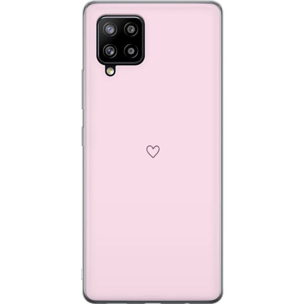 Mobilcover til Samsung Galaxy A42 5G med Hjerte motiv
