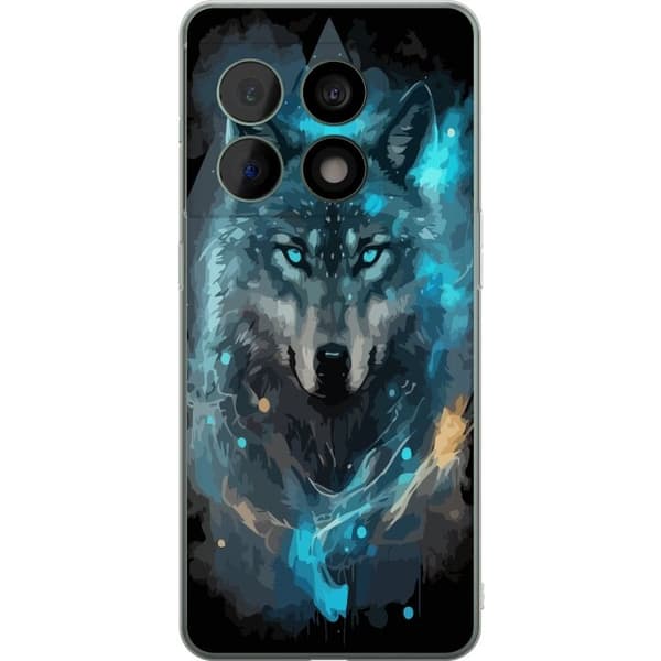 Kännykkäkuori OnePlus 10 Pro-laitteelle, jossa on Susi kuvio