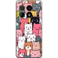 Pikkukuva 1 / 4: Kännykkäkuori OnePlus 10 Pro-laitteelle, jossa on Kissan kuviointi kuvio