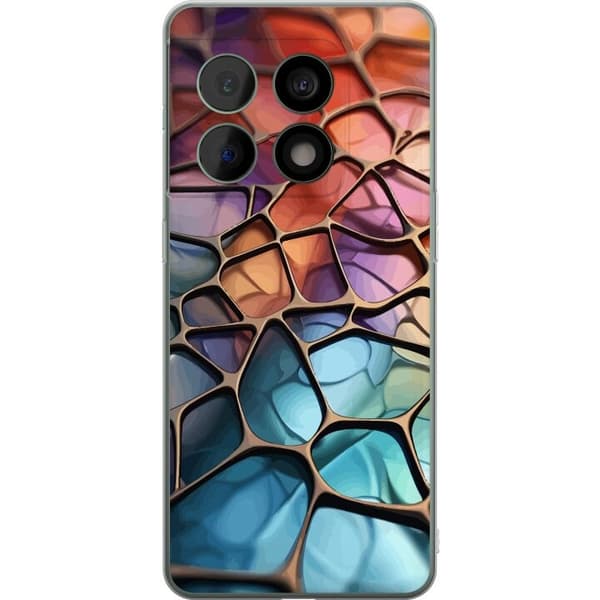 Kännykkäkuori OnePlus 10 Pro-laitteelle, jossa on Metallikuviointi kuvio