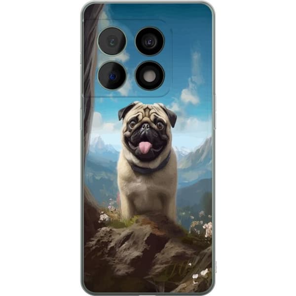 Kännykkäkuori OnePlus 10 Pro-laitteelle, jossa on Iloinen Koira kuvio