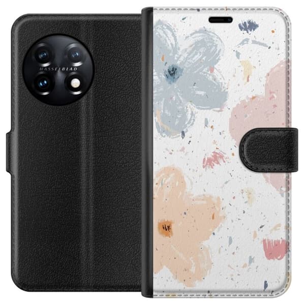 Plånboksfodral till OnePlus 11 med Blommor motiv