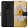 Pikkukuva 1 / 4: Lompakkokotelo OnePlus 6T-laitteelle, jossa on Posliinikukka kuvio