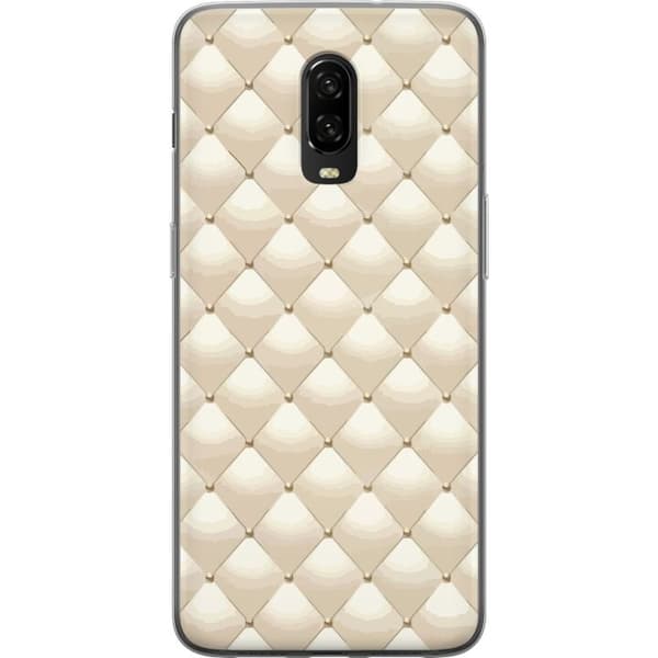 Mobilcover til OnePlus 6T med Guldglans motiv