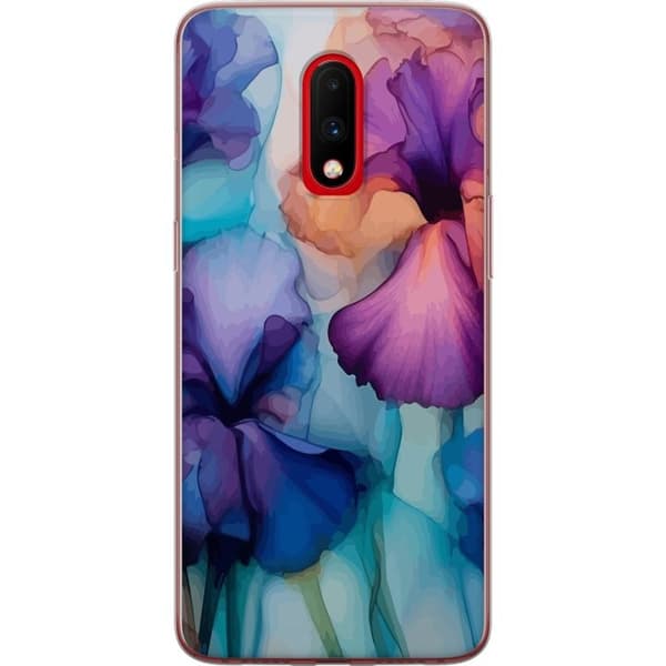 Mobilcover til OnePlus 7 med Magiske blomster motiv