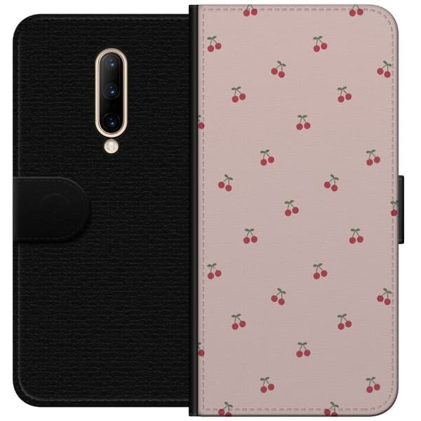 Tegnebogsetui til OnePlus 7 Pro med Kirsebær motiv