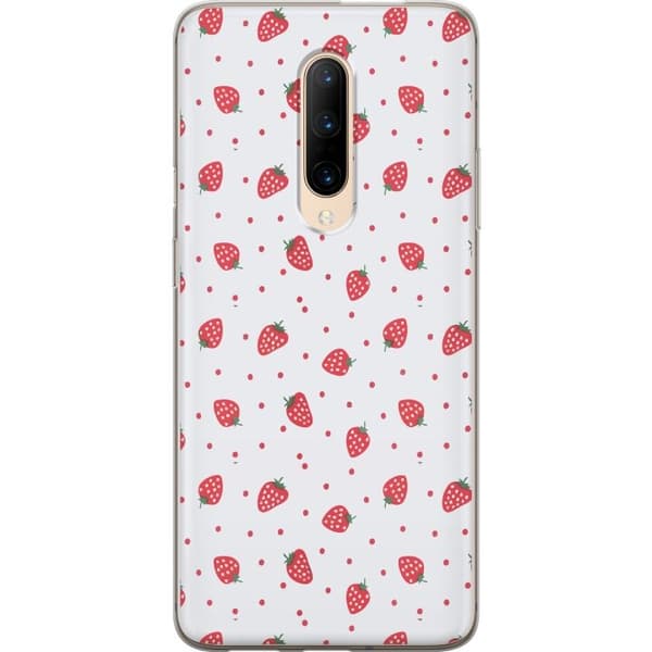 Kännykkäkuori OnePlus 7 Pro-laitteelle, jossa on Mansikat kuvio
