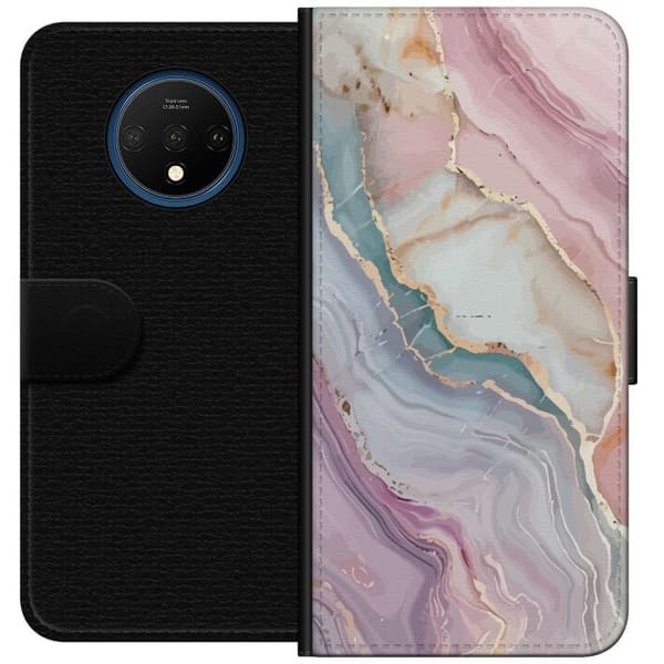 Tegnebogsetui til OnePlus 7T med Marmor motiv
