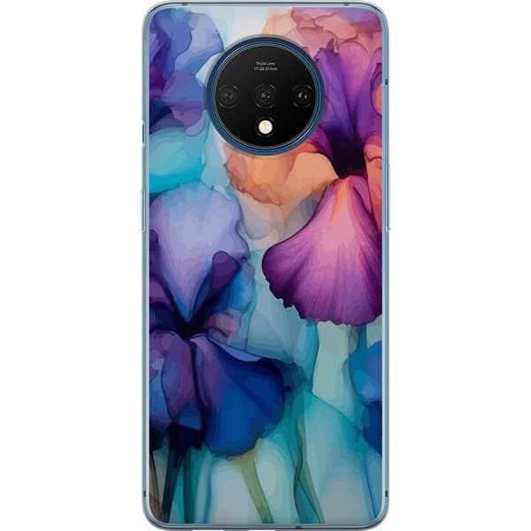 Mobildeksel til OnePlus 7T med Magiske blomster motiv