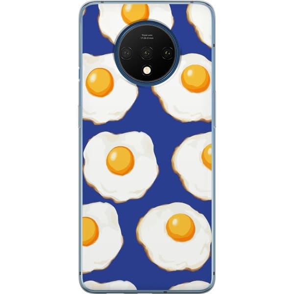 Mobilcover til OnePlus 7T med Stegte æg motiv