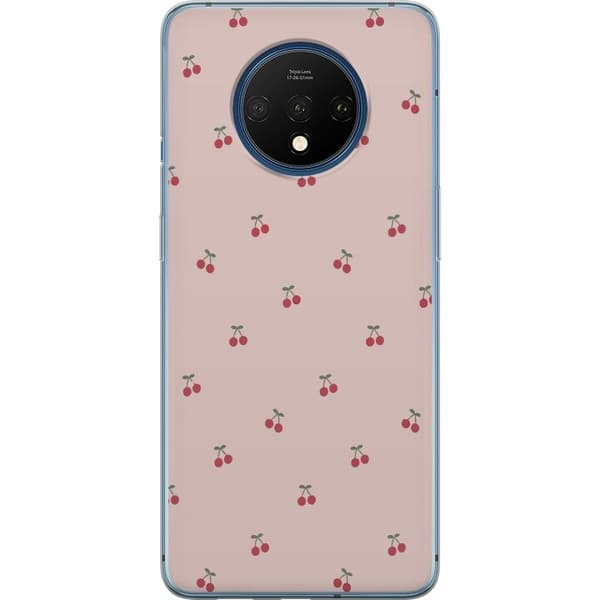 Kännykkäkuori OnePlus 7T-laitteelle, jossa on Kirsikka kuvio