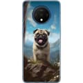 Miniatyrbillede 1 af 2: Mobilcover til OnePlus 7T med Glad Hund motiv