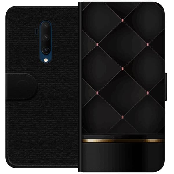 Tegnebogsetui til OnePlus 7T Pro med Luksuslinje motiv