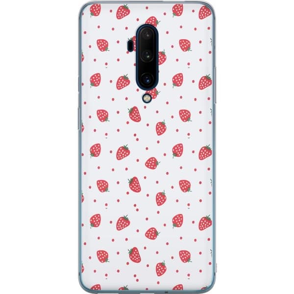 Kännykkäkuori OnePlus 7T Pro-laitteelle, jossa on Mansikat kuvio