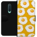 Miniatyrbillede 1 af 4: Tegnebogsetui til OnePlus 8 med Stegt æg motiv