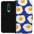 Miniatyrbillede 1 af 4: Tegnebogsetui til OnePlus 8 med Stegte æg motiv