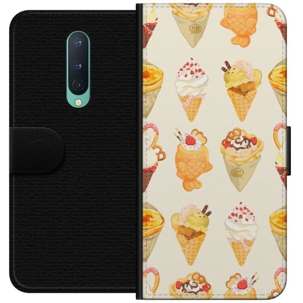 Plånboksfodral till OnePlus 8 med Glassigt motiv