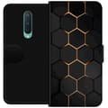 Miniatyrbillede 1 af 4: Tegnebogsetui til OnePlus 8 med Luksuriøst Mønster motiv
