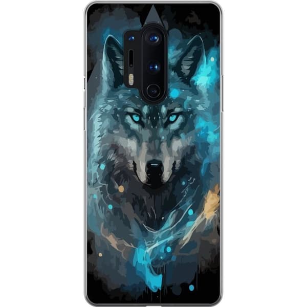 Mobildeksel til OnePlus 8 Pro med Ulve motiv