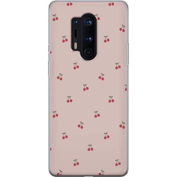 Mobilcover til OnePlus 8 Pro med Kirsebær motiv