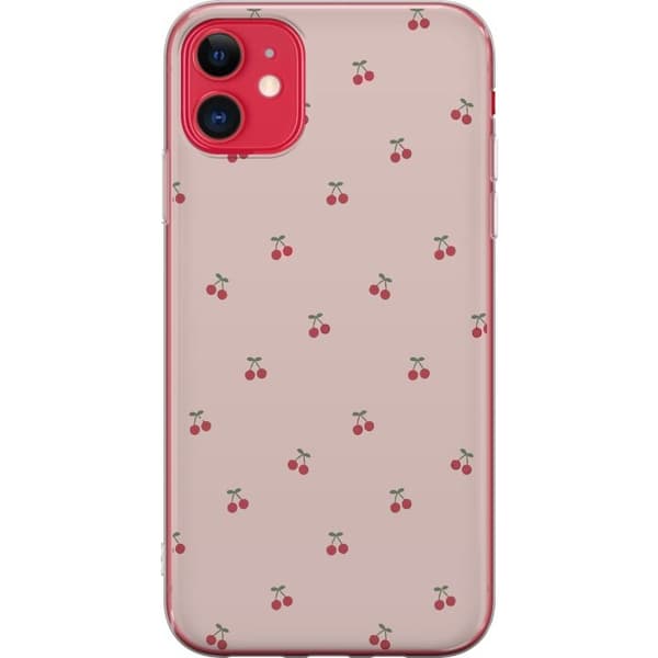 Mobilskal till Apple iPhone 11 med Körsbär motiv