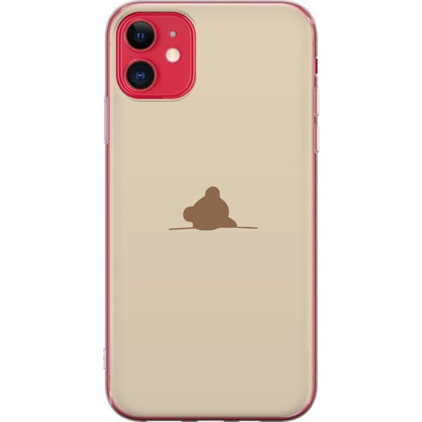 Mobildeksel til Apple iPhone 11 med Nalle motiv