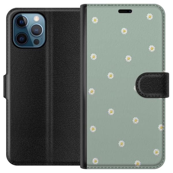Tegnebogsetui til Apple iPhone 12 Pro med Præstekrave motiv