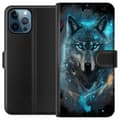 Miniatyrbilde 2 av 4: Lommeboketui til Apple iPhone 12 Pro med Ulve motiv