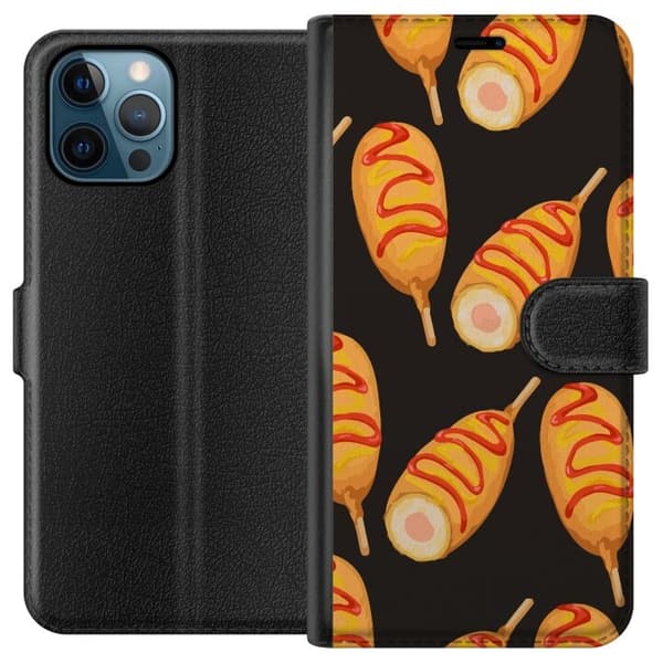 Lommeboketui til Apple iPhone 12 Pro med Kyllinglår motiv