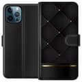 Pikkukuva 1 / 4: Lompakkokotelo Apple iPhone 12 Pro-laitteelle, jossa on Ylellinen linja kuvio