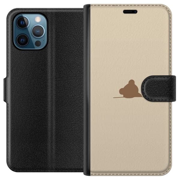 Lommeboketui til Apple iPhone 12 Pro med Nalle motiv
