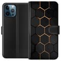 Miniatyrbillede 1 af 4: Tegnebogsetui til Apple iPhone 12 Pro med Luksuriøst Mønster motiv