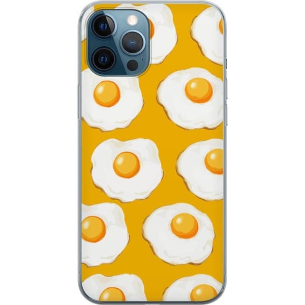 Mobildeksel til Apple iPhone 12 Pro med Stekt egg motiv