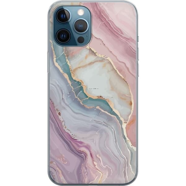 Mobilcover til Apple iPhone 12 Pro med Marmor motiv