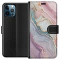 Miniatyrbilde 1 av 4: Lommeboketui til Apple iPhone 12 Pro Max med Marmor motiv