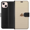 Miniatyrbillede 1 af 4: Tegnebogsetui til Apple iPhone 13 mini med Nalle motiv