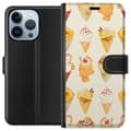 Pikkukuva 2 / 4: Lompakkokotelo Apple iPhone 13 Pro-laitteelle, jossa on Lasinen kuvio