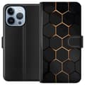 Miniatyrbilde 1 av 4: Lommeboketui til Apple iPhone 13 Pro med Luksuriøst Mønster motiv