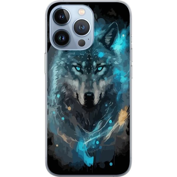 Kännykkäkuori Apple iPhone 13 Pro-laitteelle, jossa on Susi kuvio