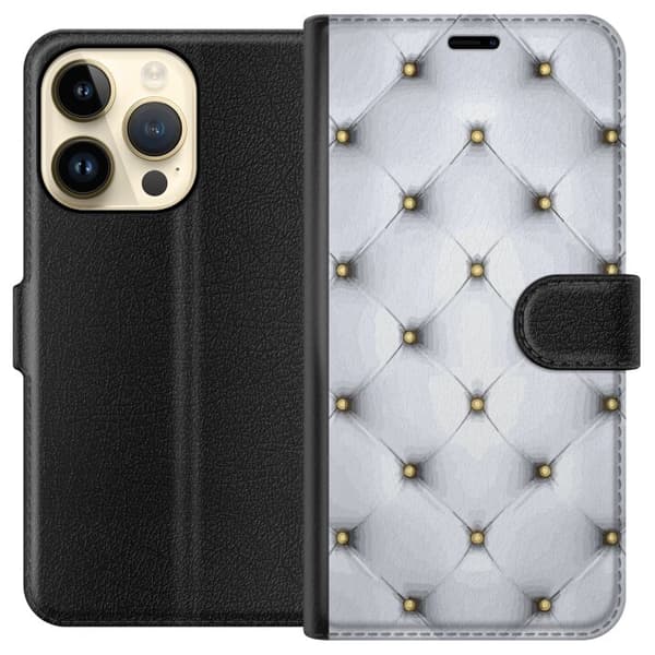 Lommeboketui til Apple iPhone 15 Pro med Luksuriøst motiv
